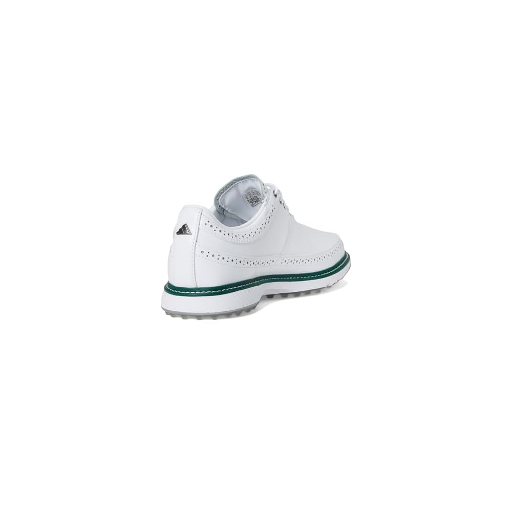 Footwear White/Silver Metalic/Collegiate Green