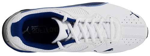 Puma White-true Blue-puma Silver
