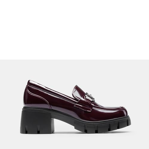 Burgundy-pat