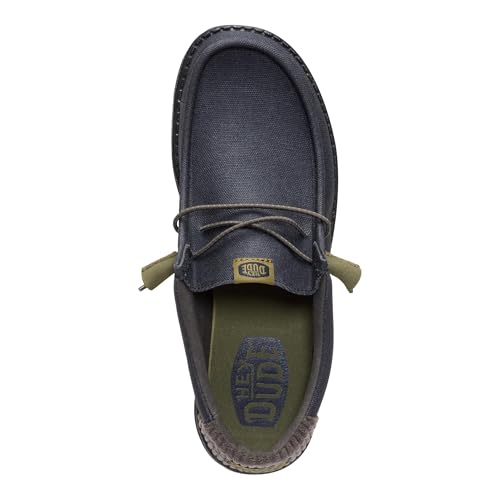Waxed Casual Black/Black
