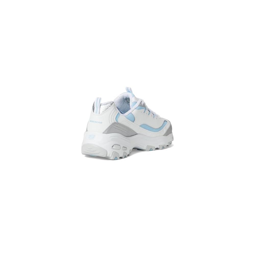 White/Silver/Light Blue