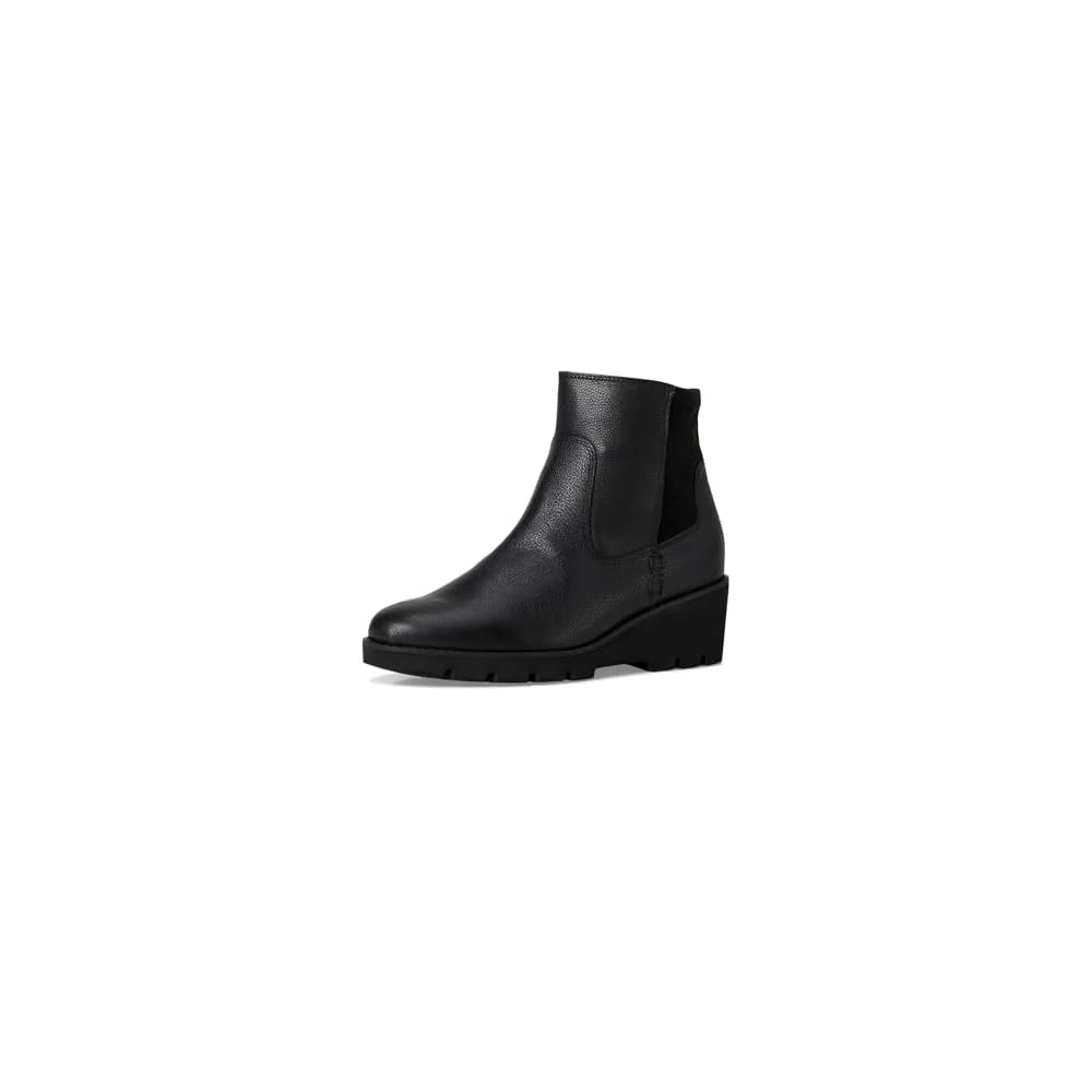 Black Tumbled Leather