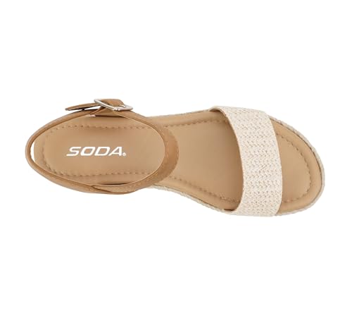 Nude Raffia/Tan