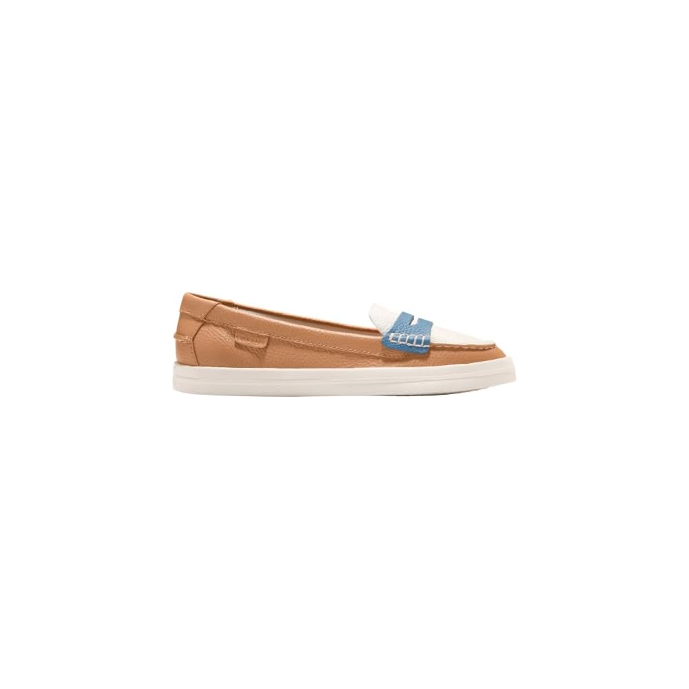 Biscuit/Powder/Provincial Blue Tumbled Leather
