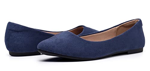 Navy Suede