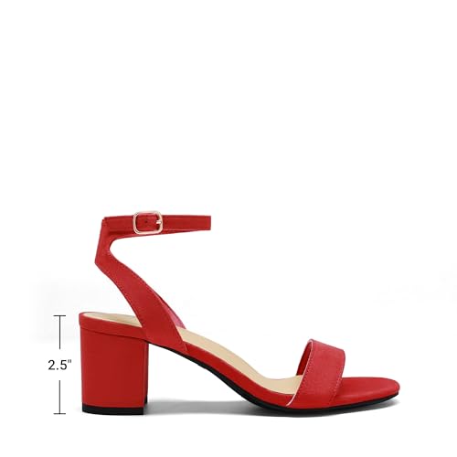 Red/Suede