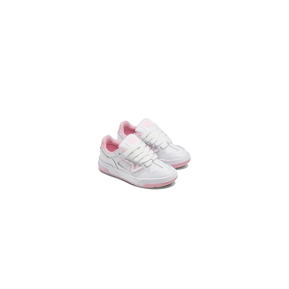 Leather White/Pink