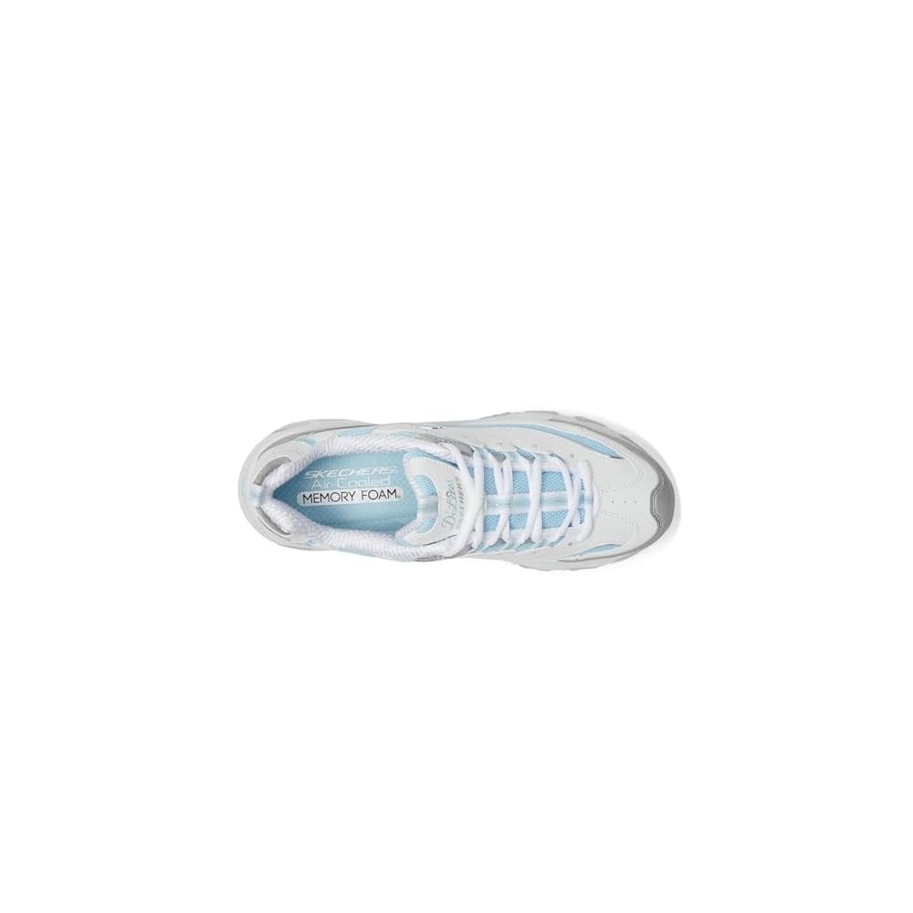 White/Silver/Light Blue