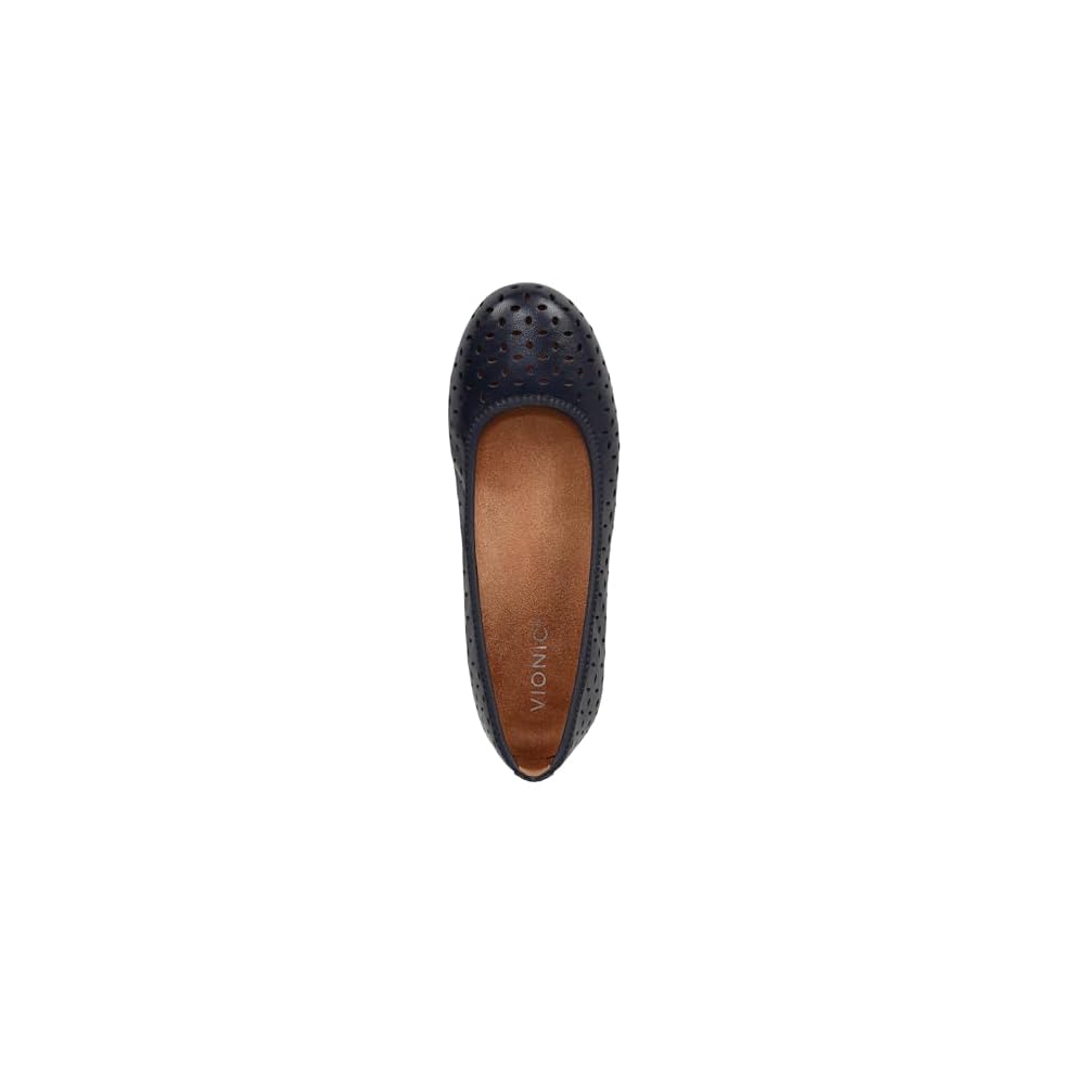 Navy Leather