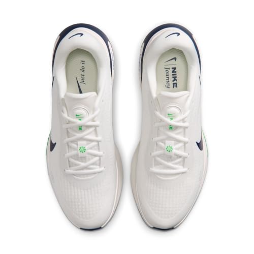 Summit White/Midnight Navy-green Spark