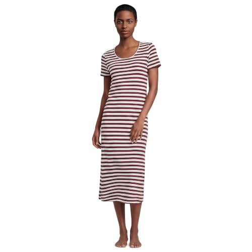 Rich Burgundy Even Stripe