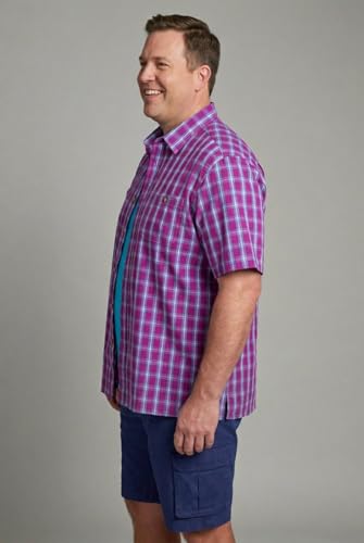 Dark Magenta Plaid