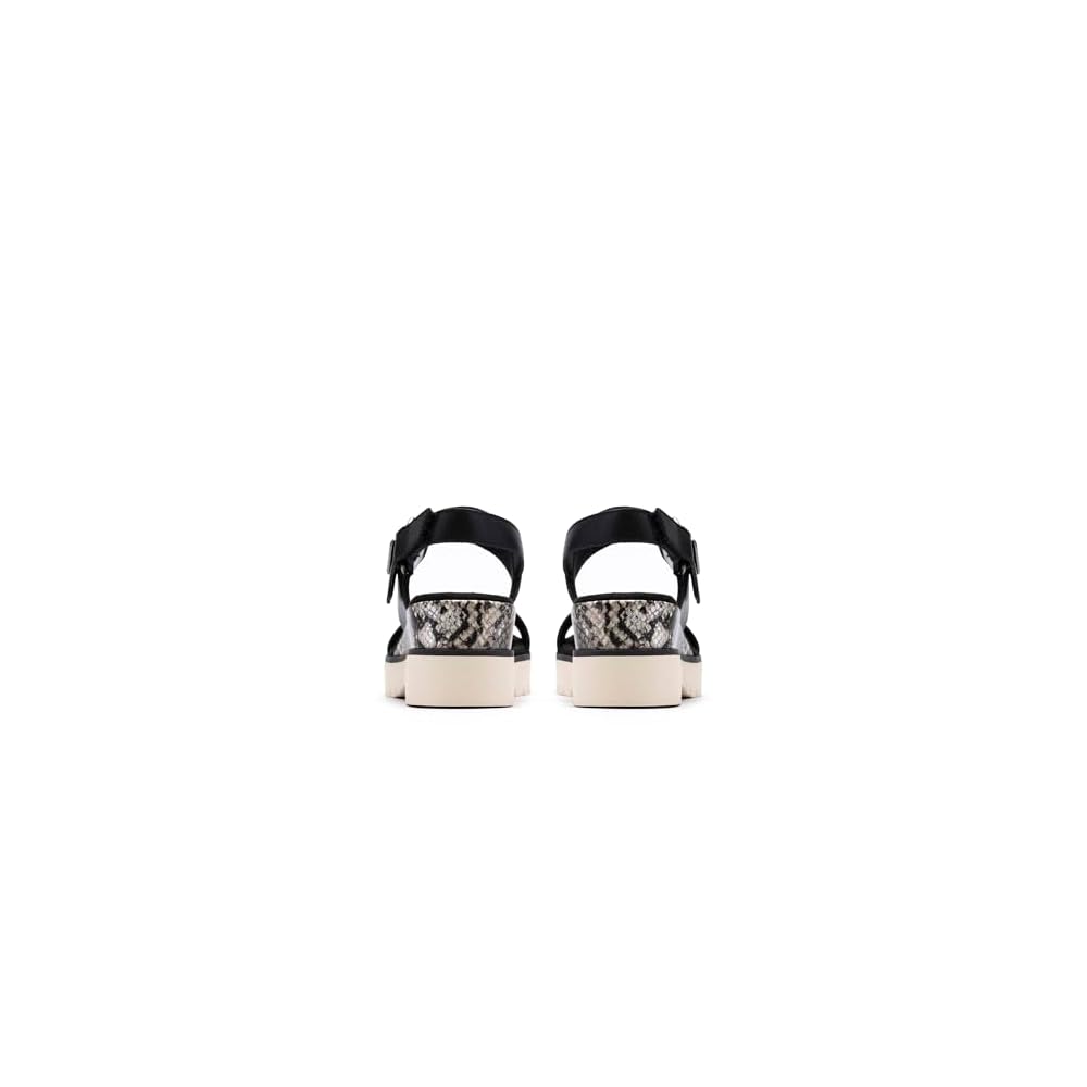 Black Combi Leather