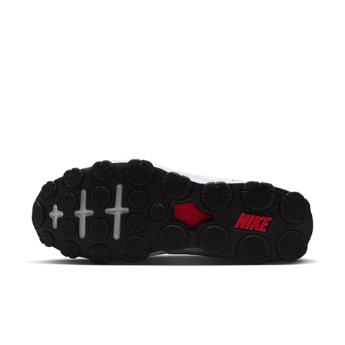 Pure Platinum/University Red-black