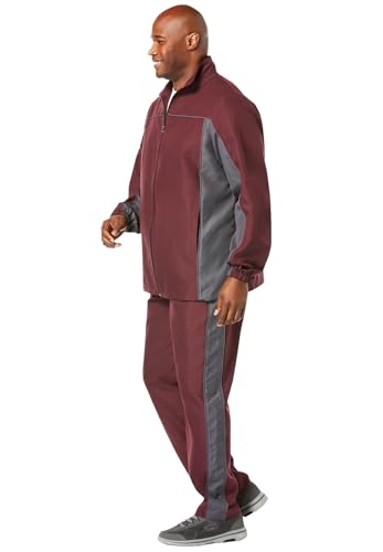 Deep Burgundy Carbon Colorblock