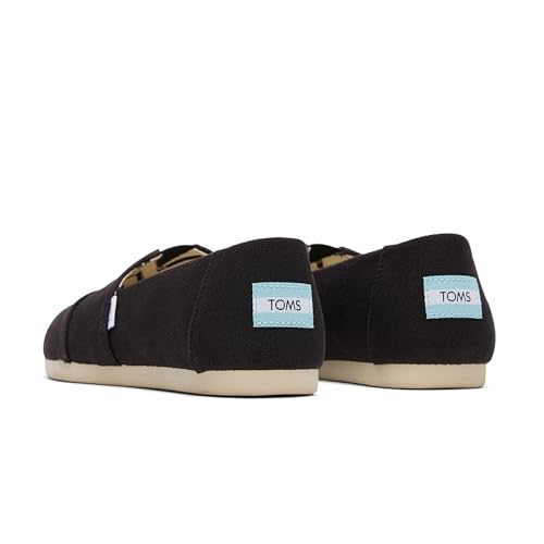 Black Wide Recycled Cotton Canvas