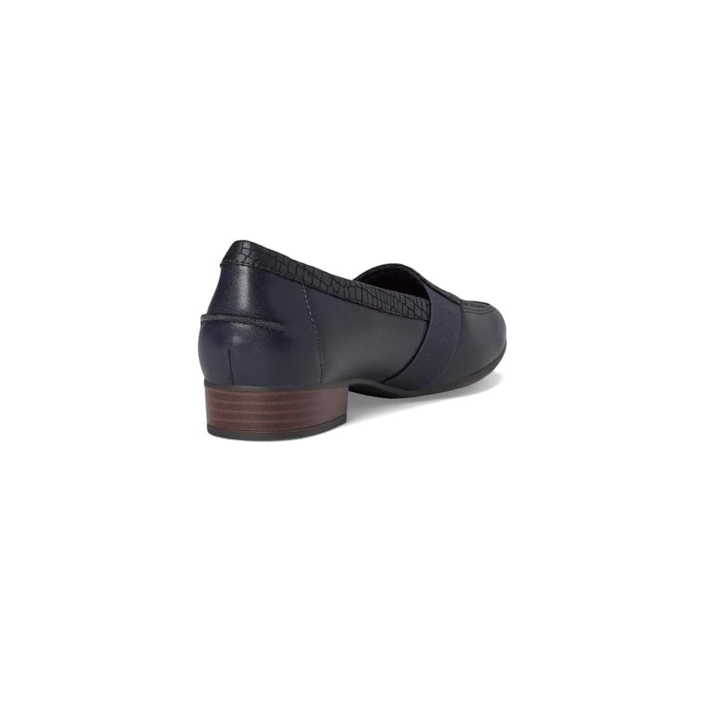 Navy Leather