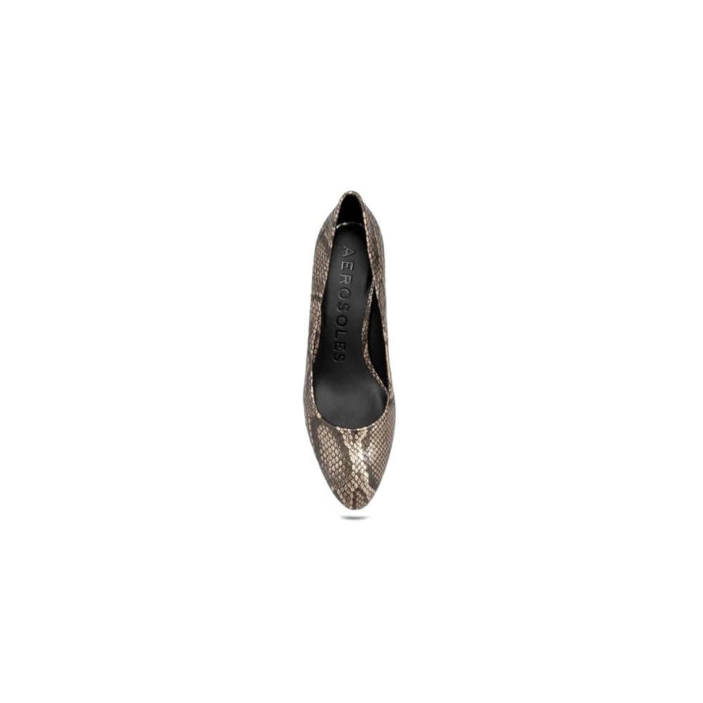 Champagne Snake Print