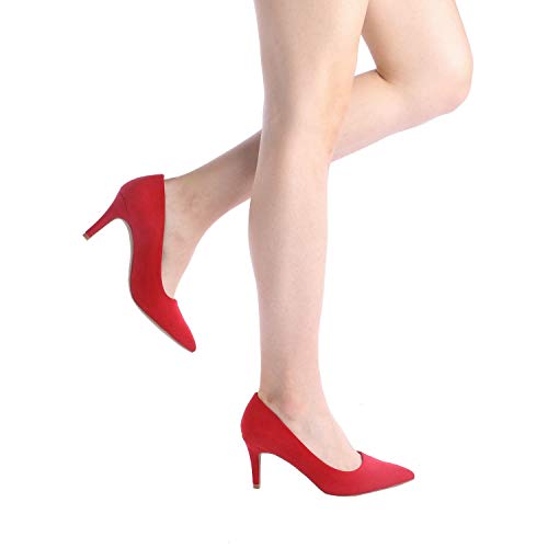 Red/Suede