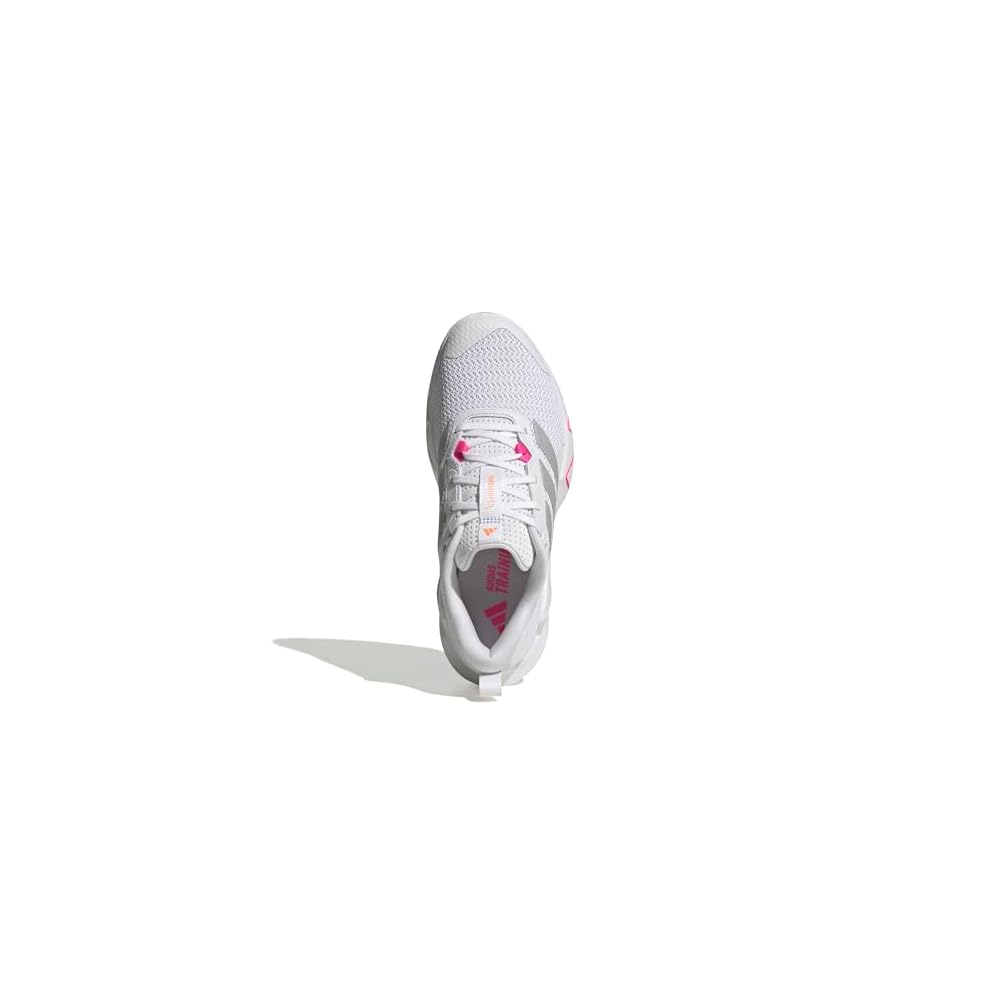 White/Silver Metallic/Lucid Pink