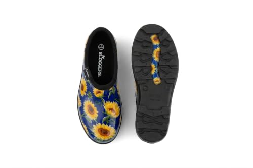 Sunflower Print Blue