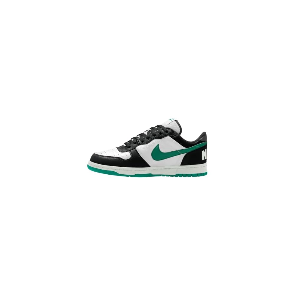 Black/White-emerald Green-summit White