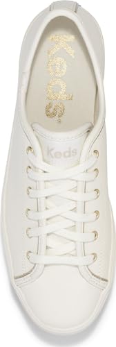 White/Gold Leather