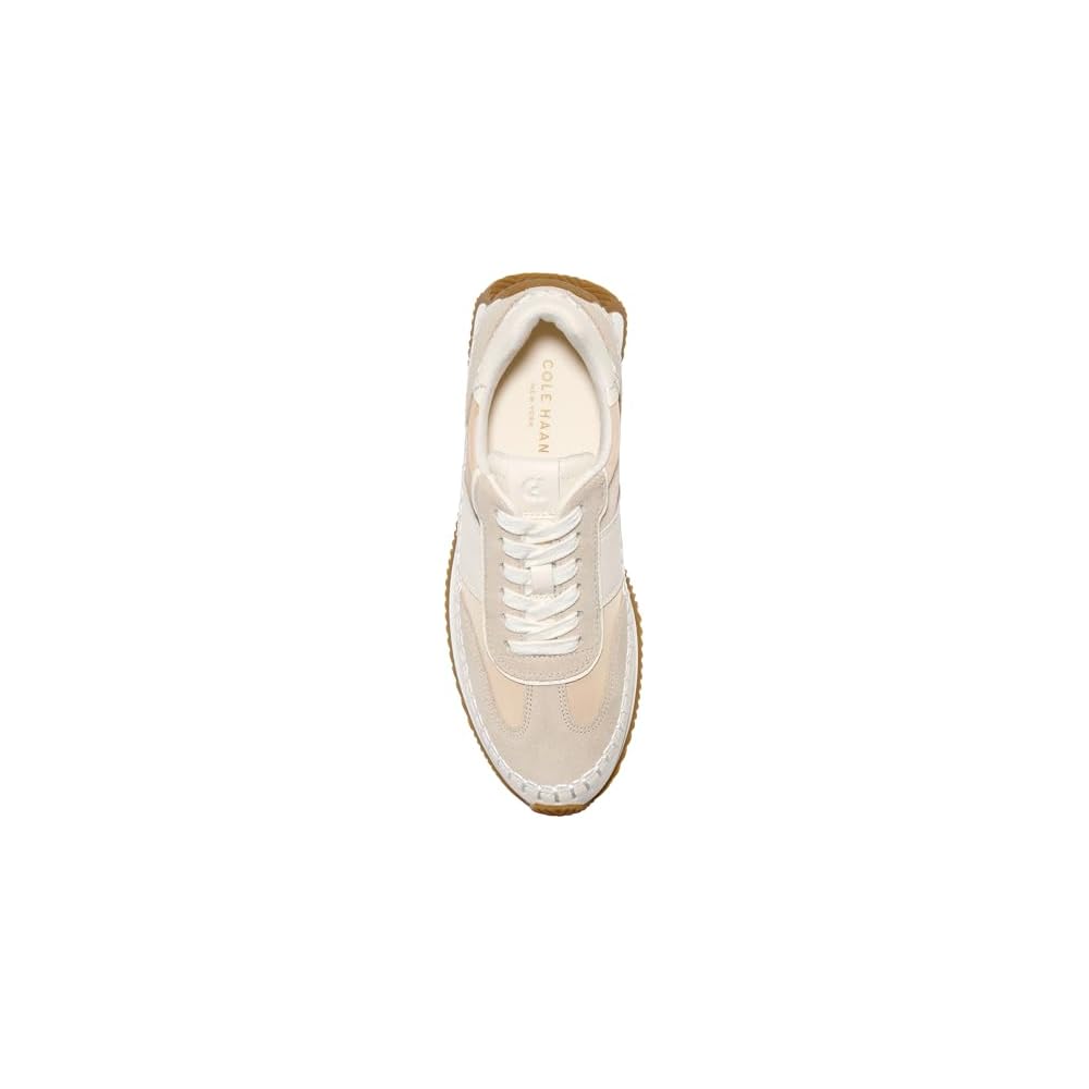 Light Sesame Nylon/Suede/Powder Leather