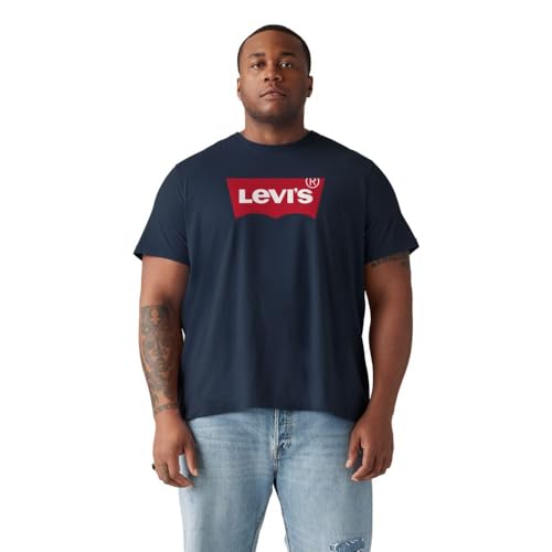 Big Graphic Tee Dress Blues (No Stretch)