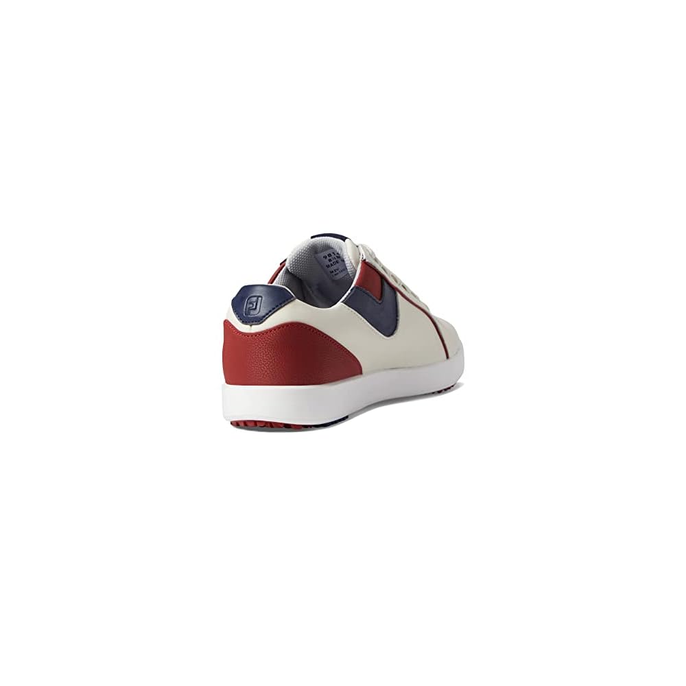 Bone/Burgundy