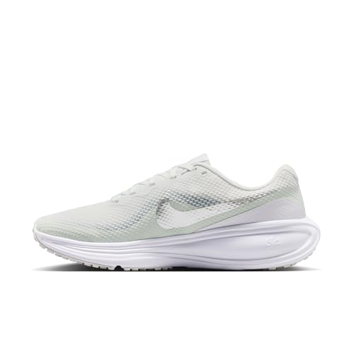 Off White/Metallic Silver/Barely Green