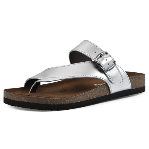 Silver/Leather