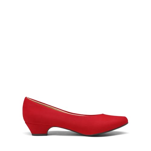 Red/Suede