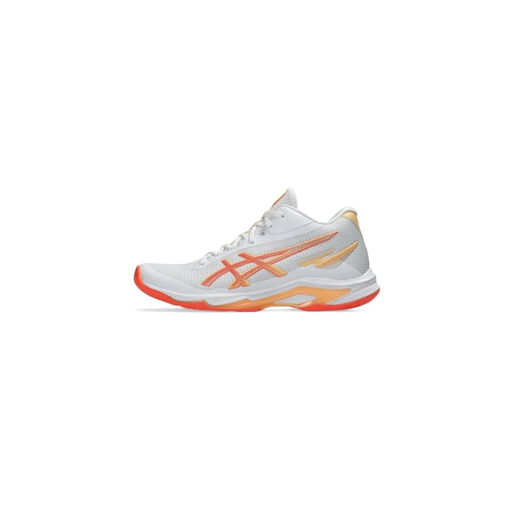White/Vivid Coral