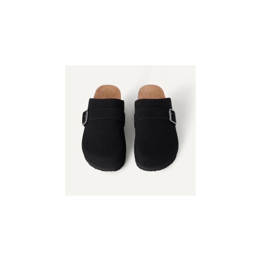 Black Faux Suede