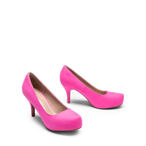 Fuchsia/Suede