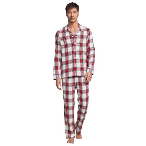 Ivory/Compass Red Multi Plaid