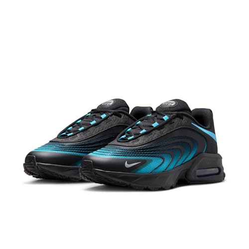 Black/Gamma Blue-metallic Silver