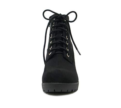 Black Imitation Suede
