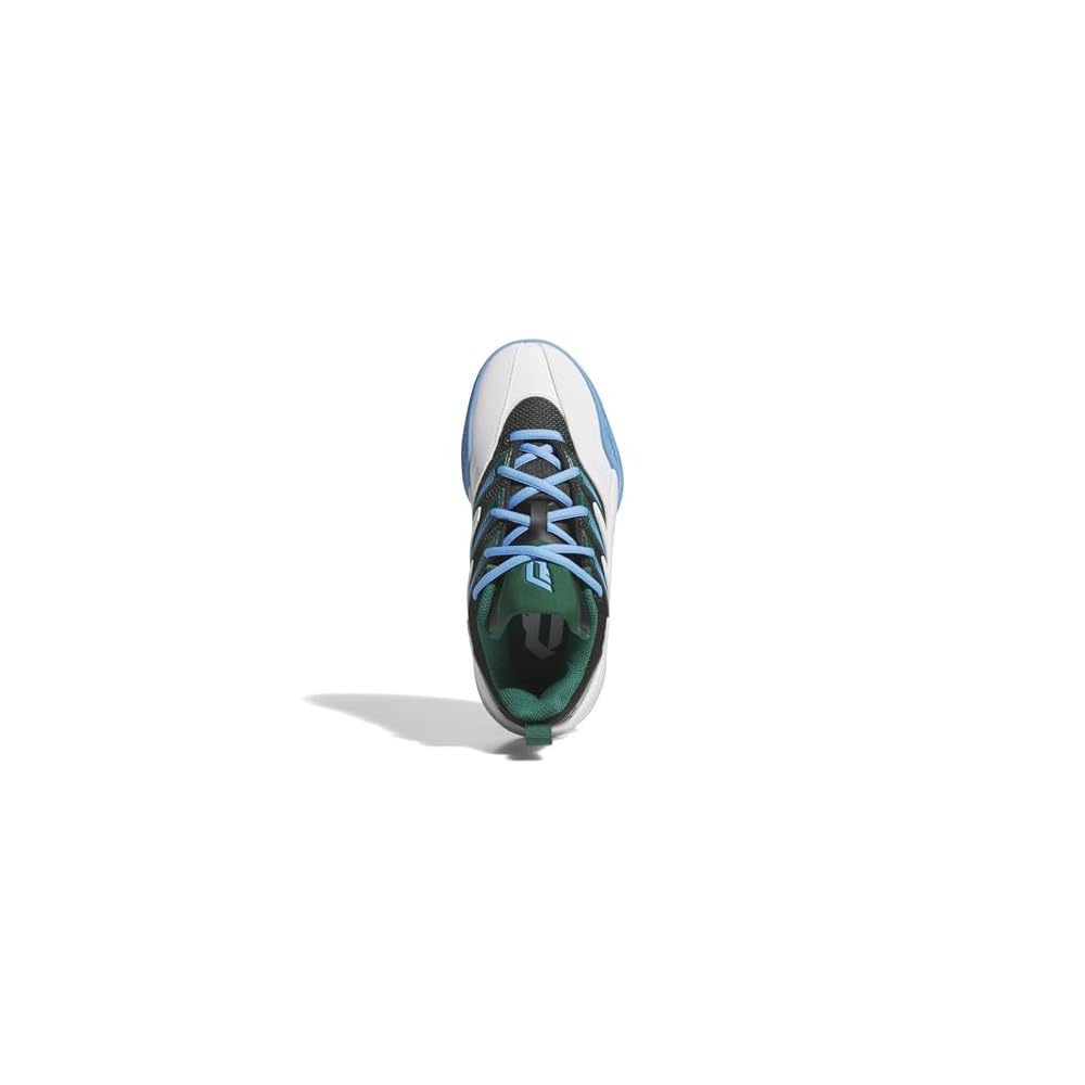 White/Collegiate Green/Blue Burst
