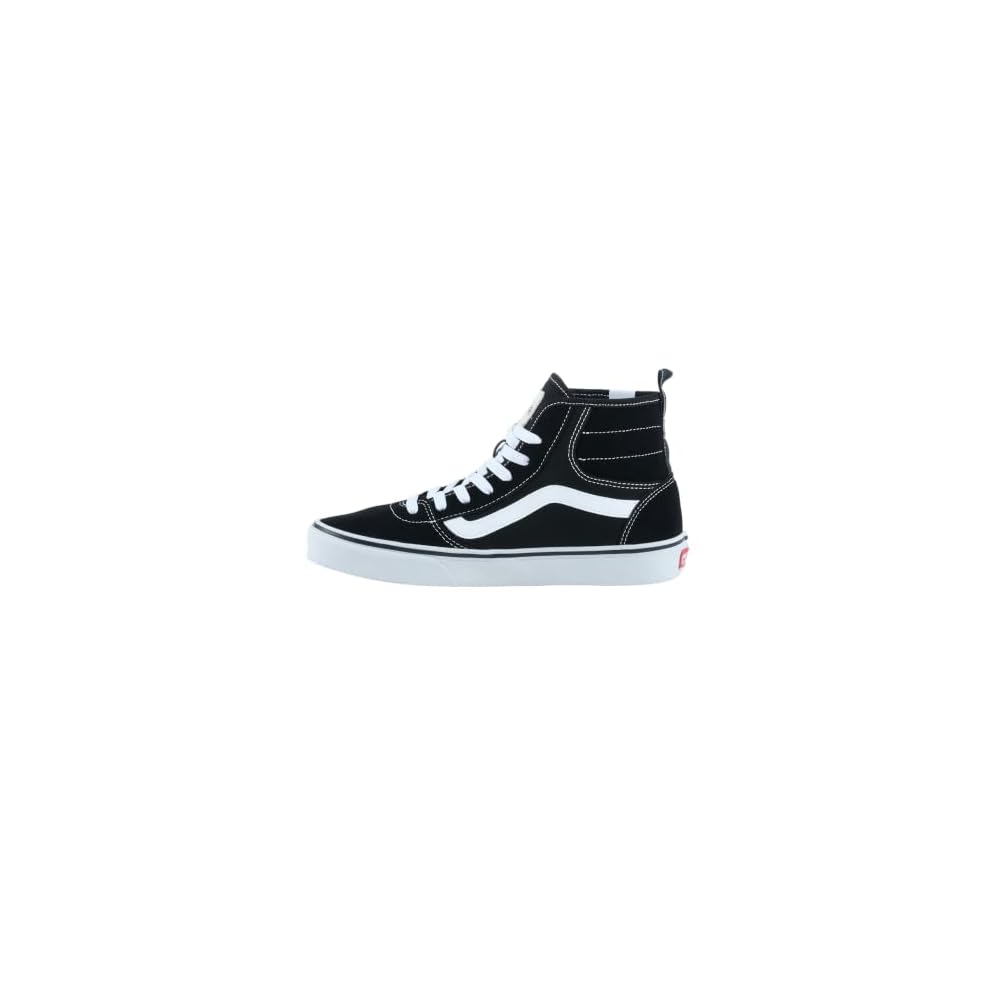 Suede/Canvas Black/White