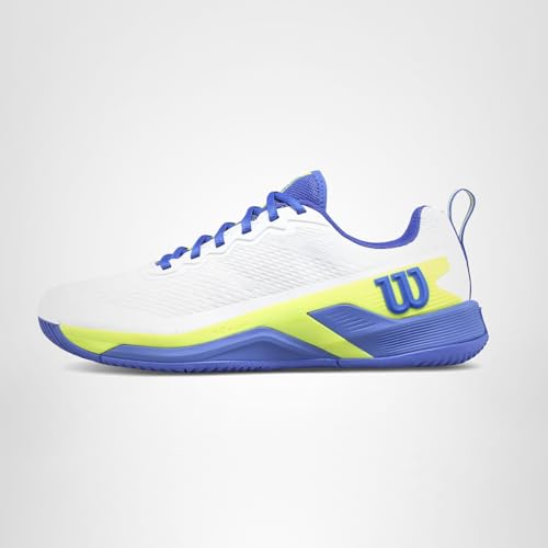 White/Amparo Blue/Safety Yellow