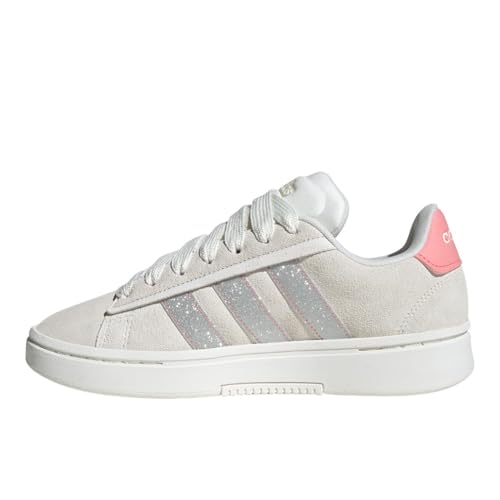 Off White/Silver Metallic/Semi Pink Spark