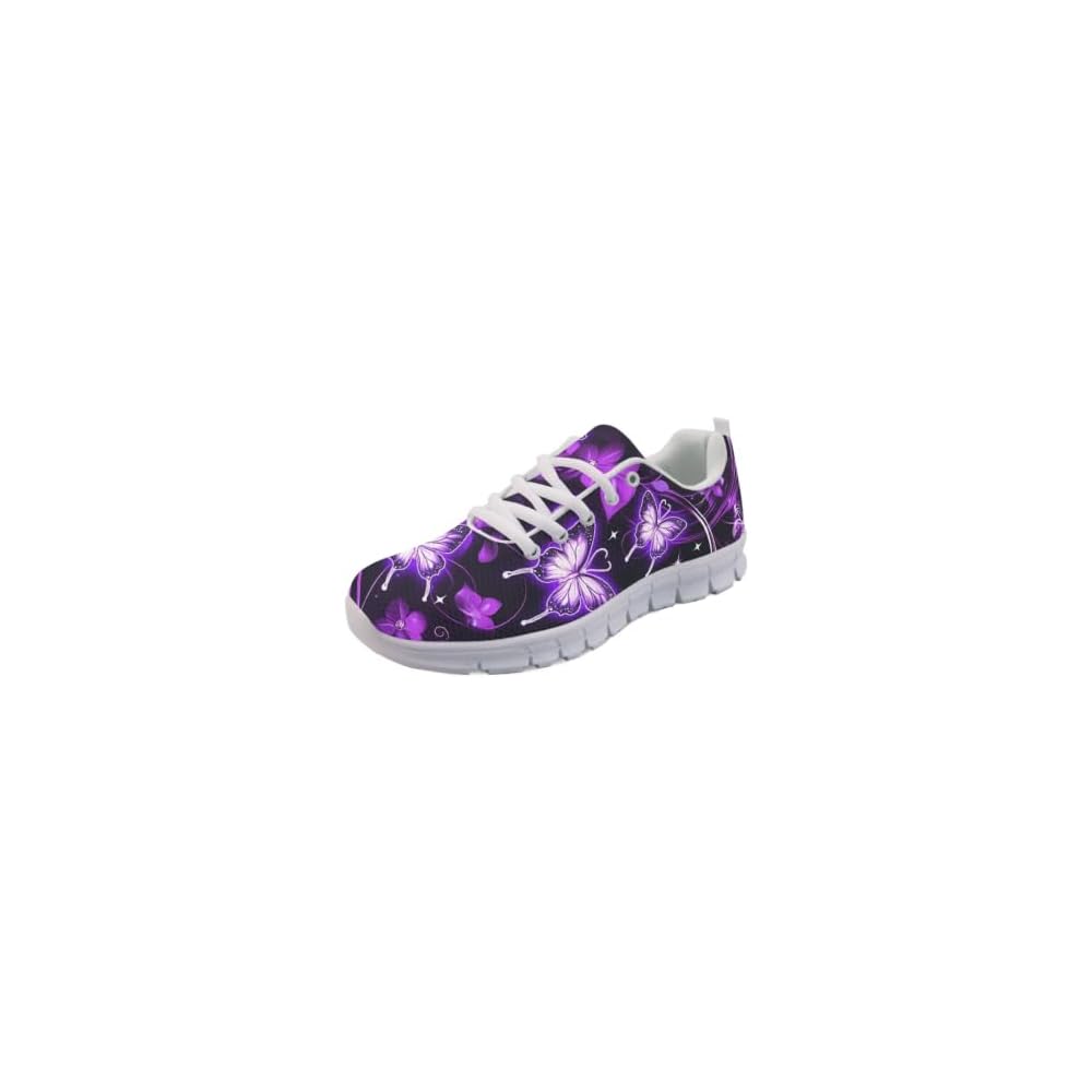 Purple Butterfly Floral
