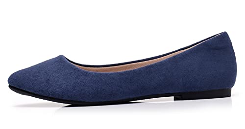 Navy Suede