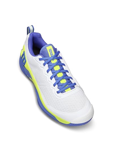 White/Amparo Blue/Safety Yellow