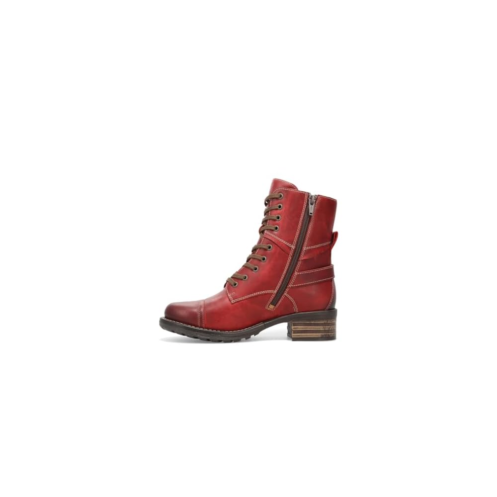Red Vintage Leather