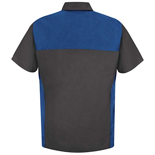 Charcoal/Royal Blue