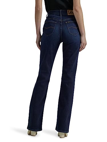 Lee Women's Ultra Lux Comfort with Flex Motion Bootcut Jean, Main Thrill, 16 Long