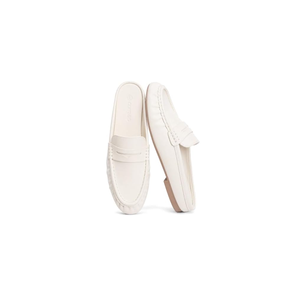 Cream White Pu